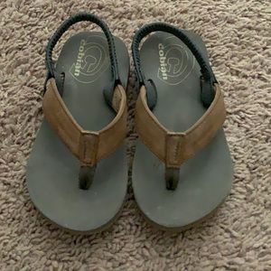 Toddler boys Cobain flip flops